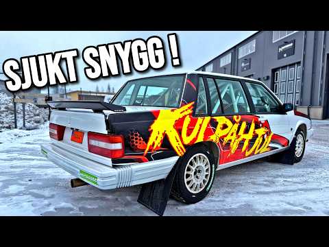 MIN VOLVO 740 GRUPP-H RALLYBIL ÄR ÄNTLIGEN KLAR !!  - [VLOGG #821] thumbnail