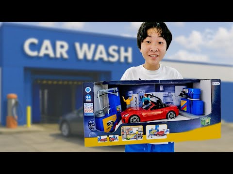 Yejun's Learn Car Wash with Toy Car Play for Kids Video thumbnail