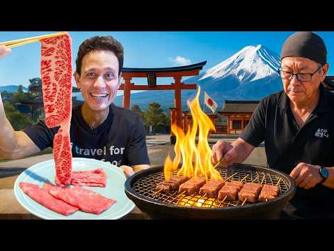 Japanese Street Food - Eating Only Wagyu in Takayama for 24 Hours 🇯🇵 thumbnail