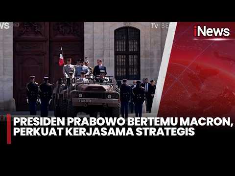 Presiden Prabowo Bertemu Macron, Perkuat Kerjasama Strategis  | iNews Pagi (29/5) thumbnail