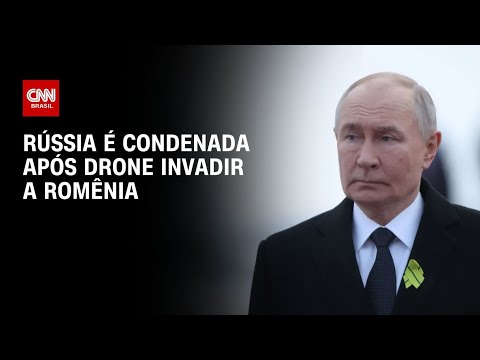 Otan e UE condenam Rússia após drone invadir a Romênia | CNN PRIME TIME thumbnail