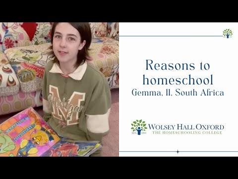 Reasons to homeschool - Gemma thumbnail