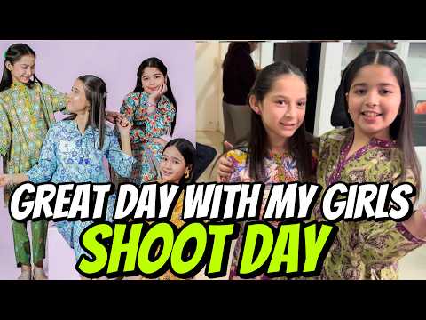 Aayat Arif II (Shoot day) so much fun with my girls II vlog thumbnail