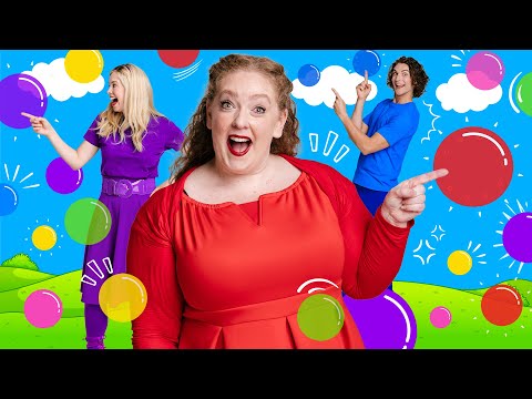 Pop the Bubbles - Learn Colours 🟡🟣🟢🔴 Kids Color Song thumbnail