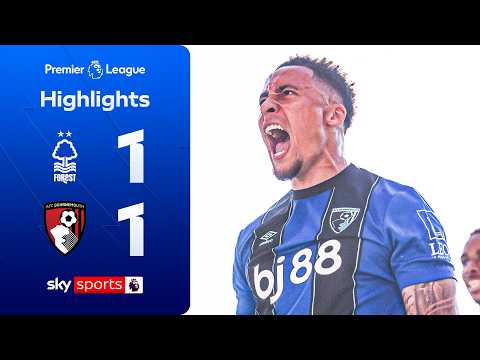 Tavernier earns draw in Iraola's final game 🍒 | Forest 1-1 Bournemouth | Premier League Highlights thumbnail