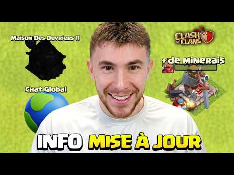 Info Mise à Jour : Chat Global, Plus de Minerais et Maison des Ouvriers 11 ! thumbnail