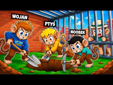 UCIEKNIJ Z ZOO JAKO MAŁPKA 🐒 w Roblox! thumbnail