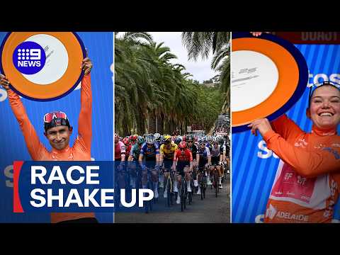 Tour Down Under set to make racing history | 9 News Australia thumbnail