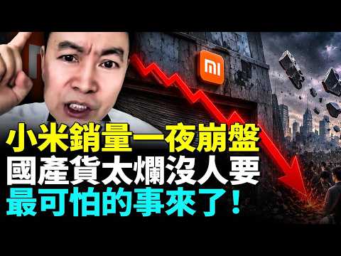 小米曾全民瘋搶如今庫存堆滿！小米銷量一夜崩盤，吹爆的「國產頂流」質量太爛沒人要，門店集體倒閉 #睇大陸 thumbnail