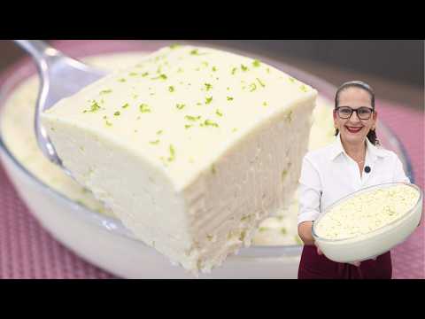 FIZ EM POUCOS MINUTOS A MOUSSE DE LIMÃO MAIS CREMOSA DO MUNDO! SEM GELATINA! - Isamara Amâncio thumbnail