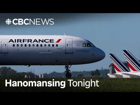 Plane from Paris diverts to Montreal over U.S. Ebola restrictions | Hanomansing Tonight thumbnail