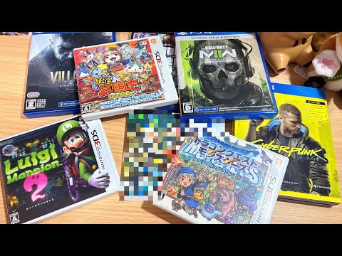 中古ソフト買ったら残ってたセーブデータの名前が…【買ったもの紹介】【ゲオ】 thumbnail
