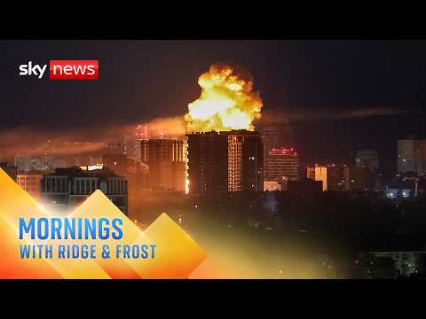 'Massive enemy attack' across Ukraine leaves at least nine dead | Mornings with Ridge and Frost thumbnail