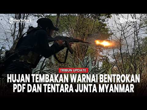 Hujan Tembakan di Medan Terbuka, Pasukan PDF Myanmar Tembaki Tentara Junta di Nyaung-U thumbnail