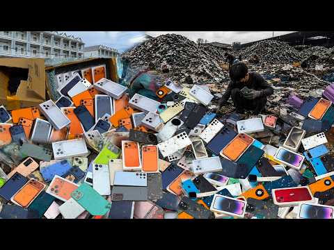 😍Great Day! 🤭 i Found A Lots iPhone 15-16-17 Pm -Galaxy S22-23-24 Ultra..... | Restore Broken Phone! thumbnail