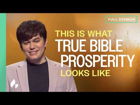 True Bible Prosperity Versus Prosperity Gospel (Full Sermon) | Joseph Prince thumbnail