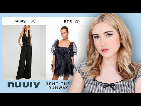 Which Rental Clothing Company is BEST?! *RTR vs Nuuly* thumbnail