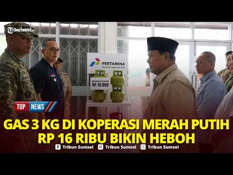 ?Prabowo Sidak Koperasi Merah Putih, Harga Gas Rp16 Ribu Bikin Heboh Rakyat : Mana Ada 16 Ribu ! thumbnail