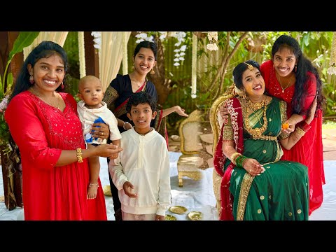  Seemantham 😍 Valakkappu അനിയത്തിയുടെ സീമന്തം Ceremony  thumbnail