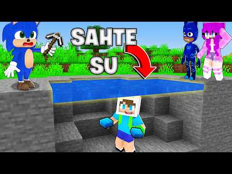ENES VE BEBEK SONİC GİZLİ GEÇİTLERDE SAKLAMBAÇ OYNUYOR ? Minecraft thumbnail