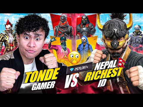 Tonde Gamer Vs Nepal's No. 1 Collection All Elite ID 😱 Who Won ?? thumbnail