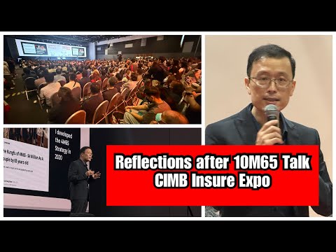 Reflections from the 10M65 Talk from the CIMB event! Thanks to the Thousands who turned up! thumbnail