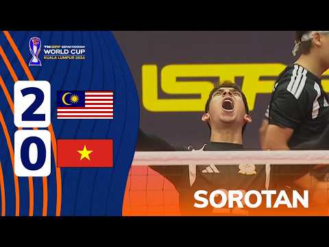 Separuh Akhir: Malaysia 2-0 Vietnam | Quadrant | TM ISTAF Sepaktakraw World Cup 2026 thumbnail