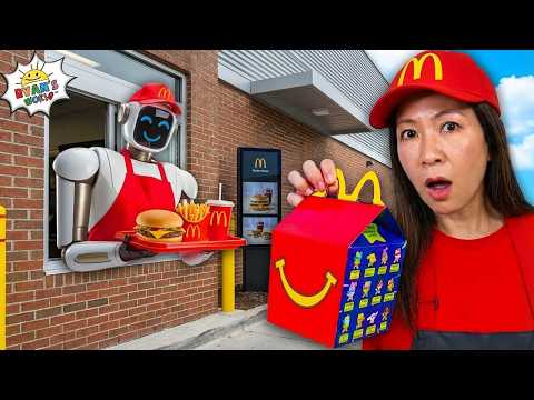 I Hired an AI Robot to Work at McDonald's with Me! thumbnail