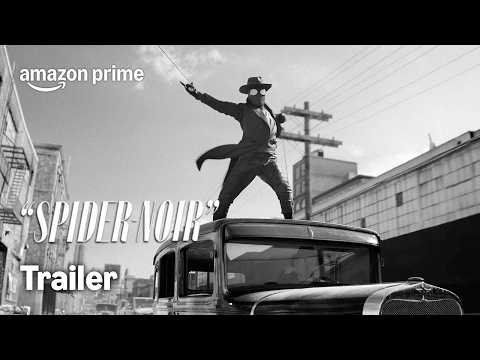 "Spider-Noir" | Authentieke zwart-wit Officiële Trailer | Prime Video NL thumbnail