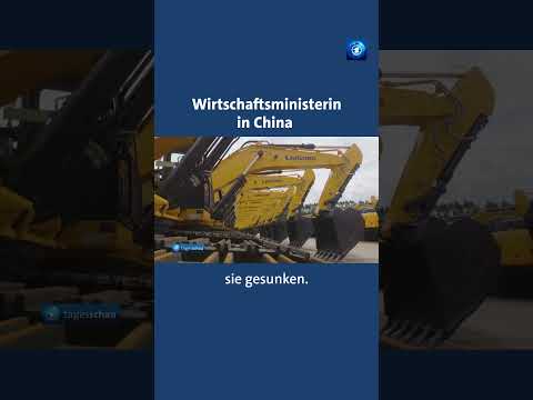 Wirtschaftsministerin Reiche in China: Lob statt Kritik #tagesschau #nachrichten #china #deutschland thumbnail