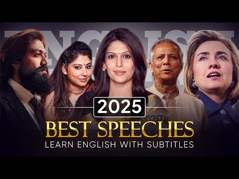 ENGLISH SPEECH | TOP 5 SPEECHES of 2025 (English Subtitles) thumbnail