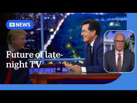 What cancelling Colbert's Late Show means for late night TV in the Trump era | ABC NEWS thumbnail