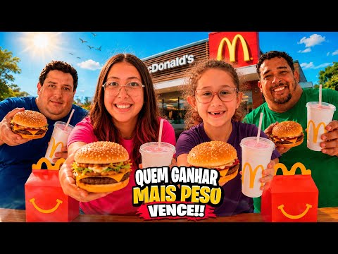 QUEM GANHAR MAIS PESO EM MENOS TEMPO , VENCE ! * deu certo isso? thumbnail