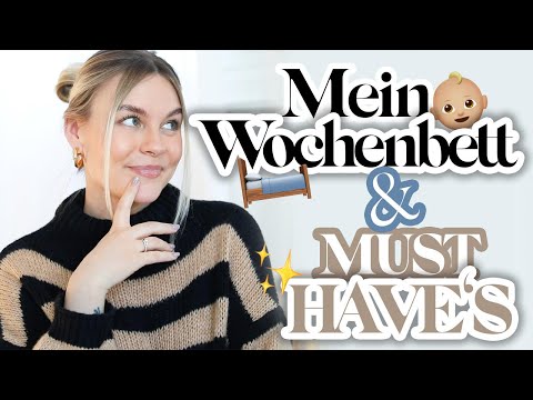 So war MEIN WOCHENBETT! 👶🏻🛌  + meine MUST HAVES in dieser Zeit | Dagi thumbnail