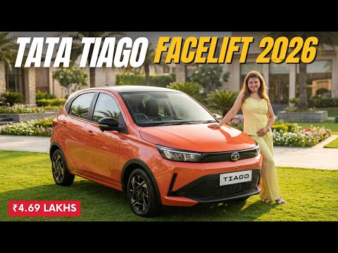 Tata Tiago 2026 Launched @ ₹4.69 Lakhs - All Details  thumbnail