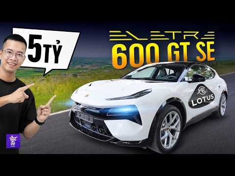 Xem Thử Lotus Eletre 600 GTSE: SUV điện giá 4,8 tỷ, nhìn như Lamborghini, pin đi 600km/sạc thumbnail