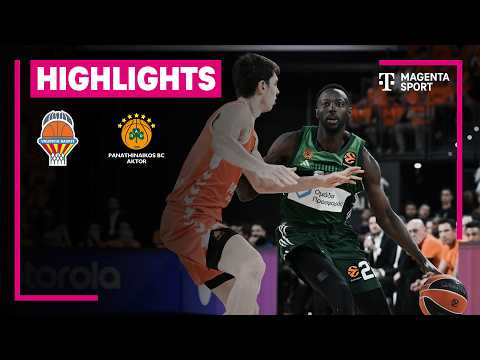Valencia Basket - Panathinaikos Athen | EuroLeague Playoffs, Viertelfinale | MAGENTA SPORT thumbnail