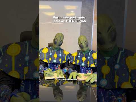 Aula de Português para os ALIENÍGENAS 👽👽 thumbnail