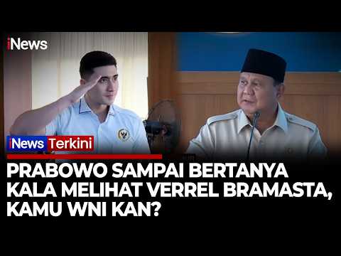 Reaksi Prabowo saat Melihat Verrel Bramasta, Sempat Tak Percaya WNI | iNews Terkini thumbnail