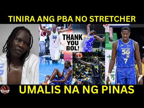Bol Bol UMALIS na ng Pilipinas | TINIRA ang PBA dahil walang Stretcher at Wheelchair! thumbnail