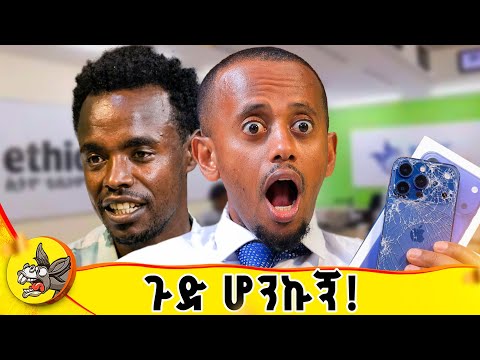 በስህተት አይፎኔን ሸለምኩ!! #comedianeshetu #donkeyai #dinklijoch thumbnail