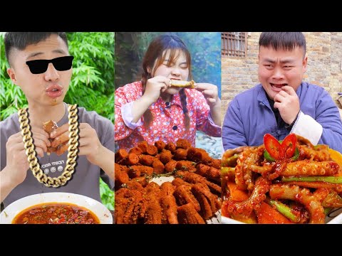 How to Eat Spicy Food 2022! || Funny Mukbang || TikTok - Songsong and Ermao thumbnail