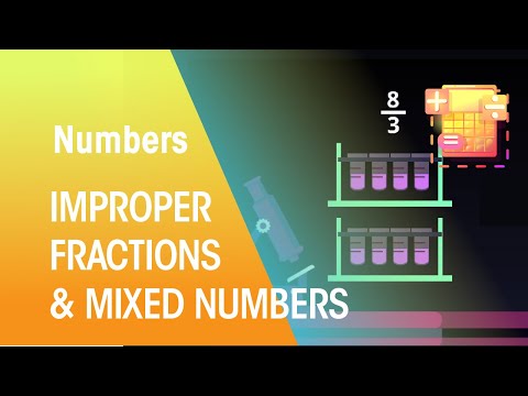Improper Fractions & Mixed Numbers | Numbers | Maths | FuseSchool thumbnail