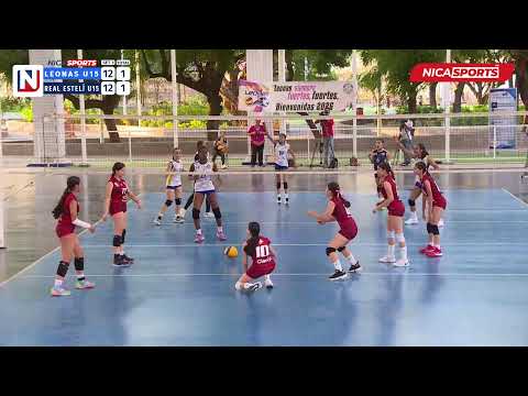 ? EN VIVO ? Voleibol Femenil | Leonas U15 ? Real Estelí U15 thumbnail