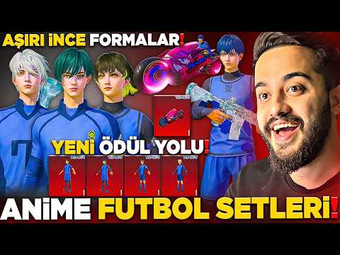 YENİ ÖDÜL YOLU GELDİ! ANİME FUTBOL SETLERİ! EN İNCE FORMALAR! (EFSANE) PUBG Mobile thumbnail