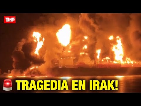 🚨 Tragedia en Irak! Estalla Enorme Buque con Bandera Panameña thumbnail