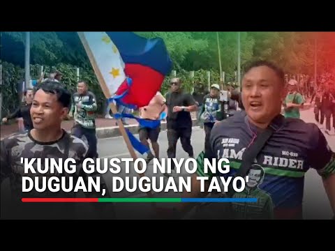 Duterte supporters, nagtungo sa Senado; pagbasura sa impeachment trial, ipinanawagan | ABS-CBN News thumbnail