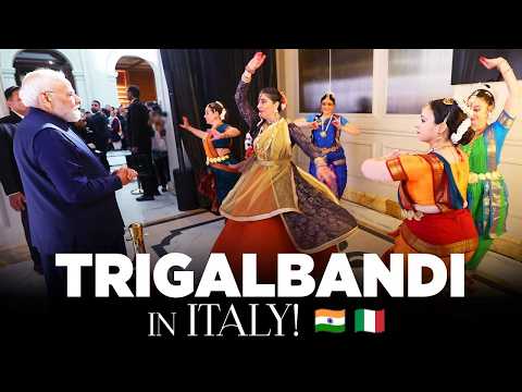 PM Modi witnessed ‘Trigalbandi’ in Italy! thumbnail