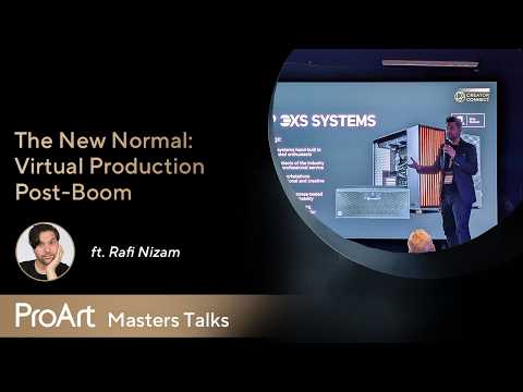 ProArt Masters Talks X Rafi Nizam | The New Normal: Virtual Production Post-Boom​ thumbnail