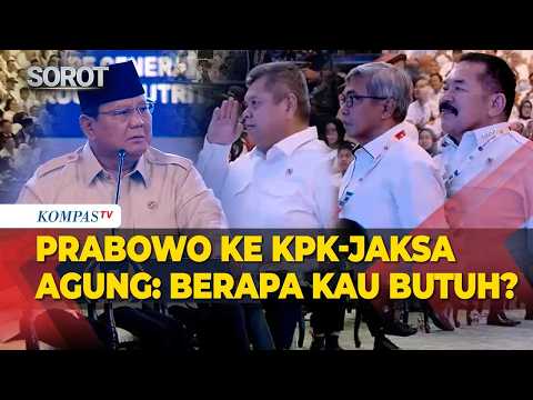 Janji Prabowo ke KPK, BPKP & Jaksa Agung Perkuat Aparat Hukum: Berapa Kau Butuh? Saya Penuhi! thumbnail